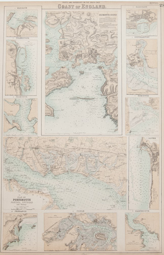 Ports & Harbours on the South East Coast of England 1860